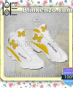 Michigan NCAA Nike Running Sneakers