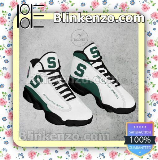 Michigan State Spartans Hockey Nike Running Sneakers a