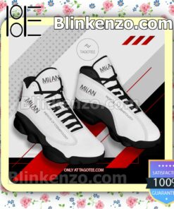 Milan Institute of Cosmetology La Quinta Logo Nike Running Sneakers a