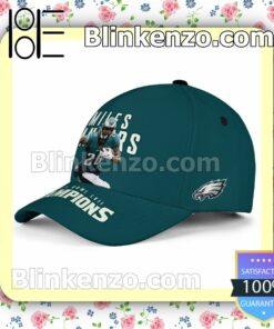 Miles Sanders 26 Philadelphia Eagles Super Bowl LVII Champion Adjustable Hat b