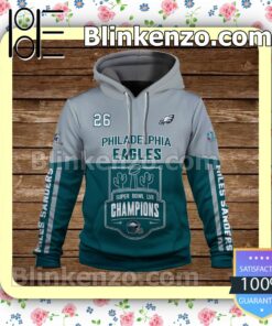 Miles Sanders 26 Philadelphia Eagles Who Plays Better Than Us Pullover Hoodie Jacket a