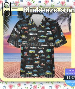 Movie Cars Hawaii Short Sleeve Shirt a