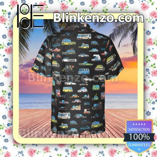 Movie Cars Hawaii Short Sleeve Shirt b