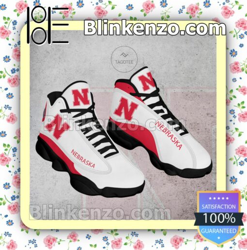 Nebraska NCAA Nike Running Sneakers a
