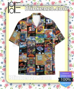 Nes Game Of All Time Men Casual Shirt