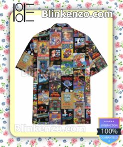 Nes Game Of All Time Men Casual Shirt a