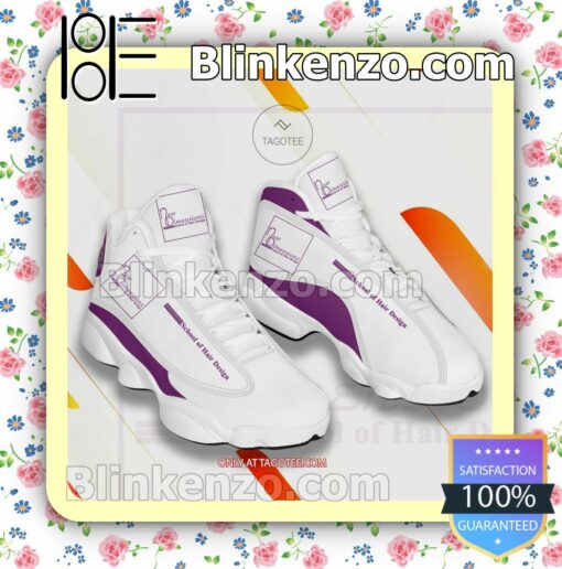 New Dimensions School of Hair Design Logo Nike Running Sneakers