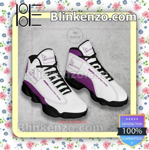 New Dimensions School of Hair Design Logo Nike Running Sneakers a