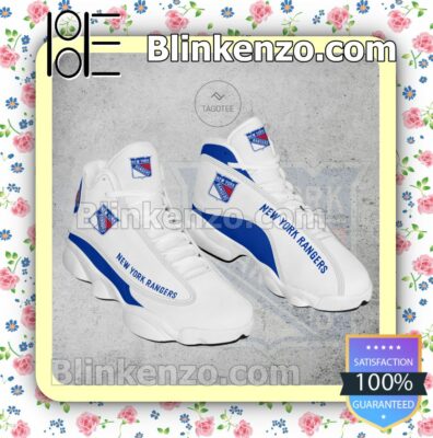 New York Rangers Hockey Workout Sneakers