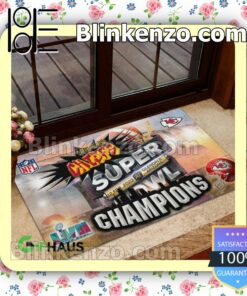 Nfl Kansas City Chiefs Super Champions Entryway Mats