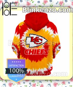 Nfl Kansas City Chiefs Tie Dye T-shirt, Pullover Jacket, Joggers c