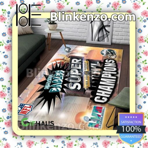 Nfl Philadelphia Eagles Super Champions Rug Mats a