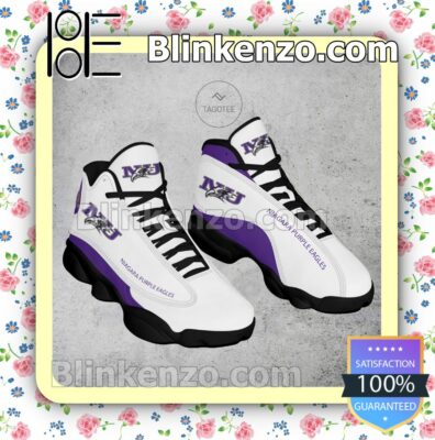 Niagara Purple Eagles Hockey Nike Running Sneakers a