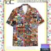 Nintendo 64 Game Collage Men Casual Shirt