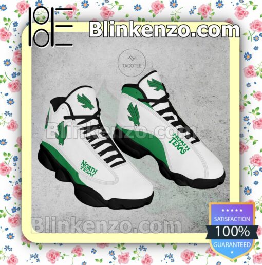 North Texas NCAA Nike Running Sneakers a