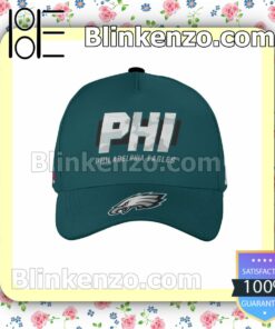 Number 1 Philadelphia Eagles Super Bowl LVII Adjustable Hat a