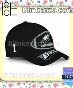 Number 1 Philadelphia Eagles Super Bowl LVII Champs Adjustable Hat