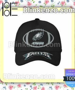 Number 1 Philadelphia Eagles Super Bowl LVII Champs Adjustable Hat a