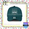 Number 11 Super Bowl LVII Champions Philadelphia Eagles Adjustable Hat