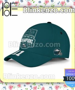 Number 11 Super Bowl LVII Champions Philadelphia Eagles Adjustable Hat b