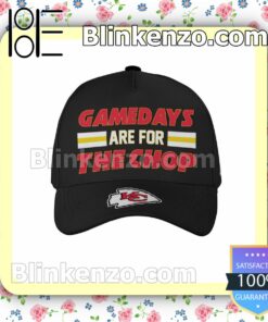 Number 15 Gamedays Are For The Chop Kansas City Chiefs Super Bowl LVII Adjustable Hat a