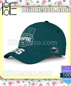 Number 65 Super Bowl LVII Champions Philadelphia Eagles Adjustable Hat b