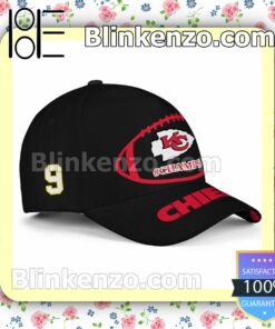 Number 9 Kansas City Chiefs Champs Super Bowl LVII Adjustable Hat