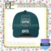 Number 90 Super Bowl LVII Champions Philadelphia Eagles Adjustable Hat