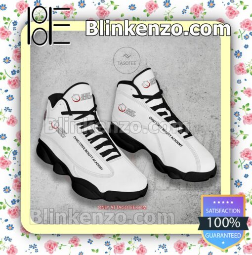 Ohio State Beauty Academy Logo Nike Running Sneakers a
