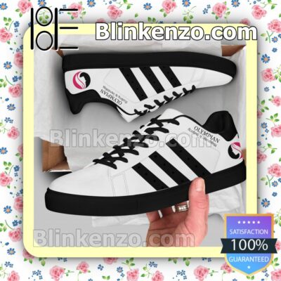Olympian Academy of Cosmetology Logo Mens Shoes a