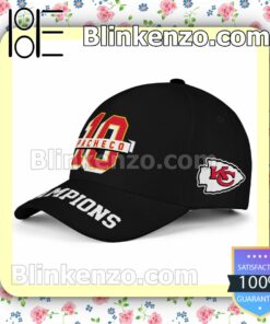 Pacheco 10 Champions Kansas City Chiefs Adjustable Hat a