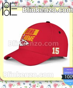 Patrick Mahomes 15 Bring It Home Super Bowl LVII 2023 NFL Kansas City Chiefs Adjustable Hat