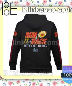 Patrick Mahomes Run It Back Defend The Kingdom Kansas City Chiefs Pullover Hoodie Jacket b