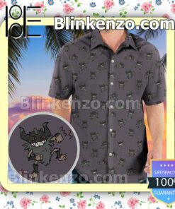 Perrrrrserker Pokemon Hawaii Short Sleeve Shirt