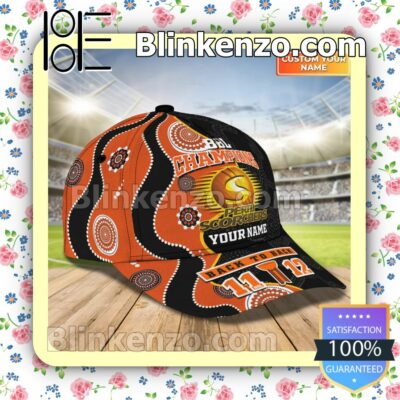 Personalized Bbl Champions Perth Scorchers Back To Back Sport Hat a