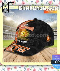 Personalized Bbl Champions Perth Scorchers Back To Back Sport Hat b