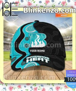 Personalized Brisbane Heat Cricket Team Sport Hat