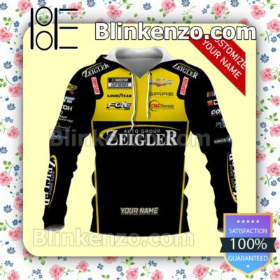 Personalized Car Racing Auto Group Zeigler Pullover Hoodie Jacket