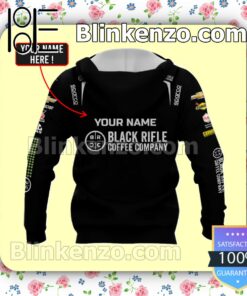 Personalized Car Racing Black Rifle Coffee Company Black Pullover Hoodie Jacket a