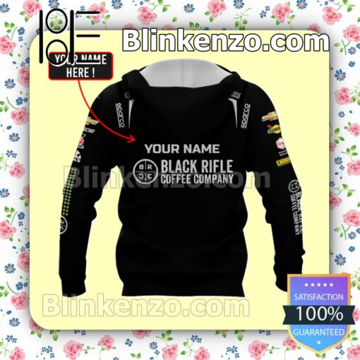 Personalized Car Racing Black Rifle Coffee Company Black Pullover Hoodie Jacket a