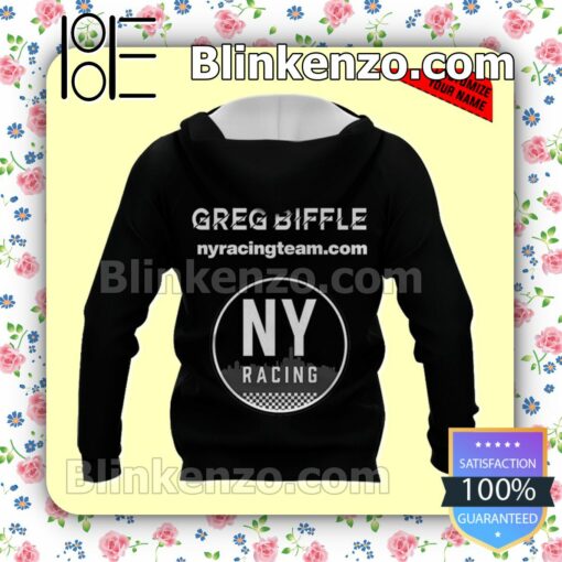 Personalized Car Racing Ny Racing Team Pullover Hoodie Jacket b