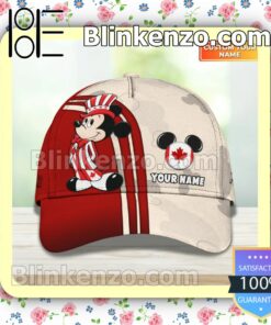 Personalized Disney Canada Mickey Mouse Sport Hat