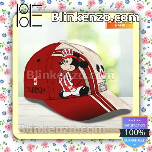 Personalized Disney Canada Mickey Mouse Sport Hat a