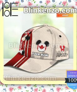 Personalized Disney Canada Mickey Mouse Sport Hat c