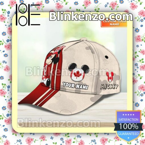 Personalized Disney Canada Mickey Mouse Sport Hat c
