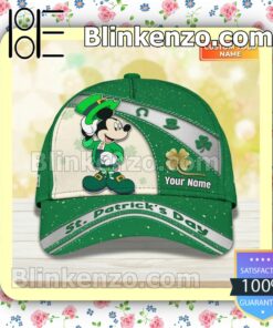 Personalized Disney Mickey Mouse St. Patrick's Day Sport Hat