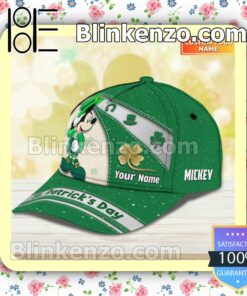 Personalized Disney Mickey Mouse St. Patrick's Day Sport Hat a