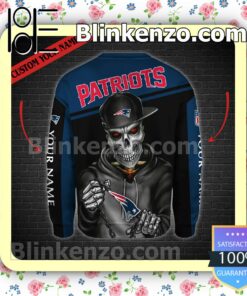 Where To Buy Personalized Name New England Patriots Skull Jacket Polo Shirt