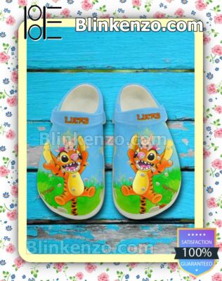 Personalized Stitch As Tiger Winnie The Pooh Fan Crocs