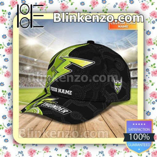 Personalized Sydney Thunders Cricket Team Sport Hat a